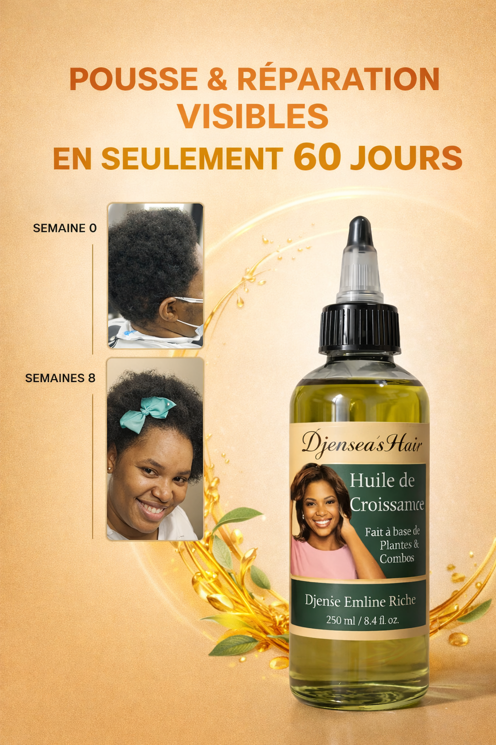 Huile Biologique de Croissance